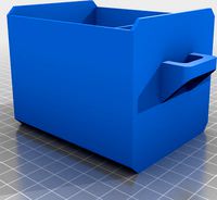 Modular drawer with built in handle - 2 compartments by realflash