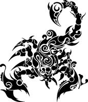 Scorpion stencil 13 by Longquang