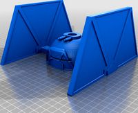 Tie Fighter Echo Dot Holder (Gen1) by tibbytib
