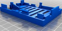 RaspBerry Pi 1B Case with 4040 Holder by makerbotschmidtienet