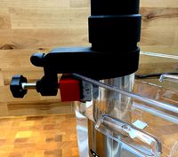 Anova sous vide bracket adapter blocks for Rubbermaid 6 quart container by fredlaf