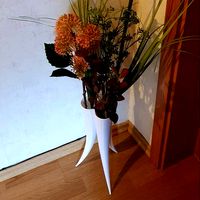 deco horn vase by Hedo
