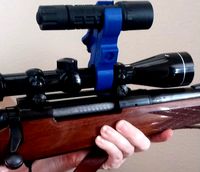 flashlight scope mount  by Master314