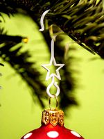 Decorative christmas tree bauble hooks by Bemko