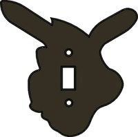 Donkey LIGHTSWITCH cover by iodanem