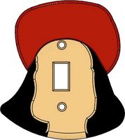 Lord Farquaad Lightswitch cover by iodanem