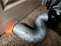 Under-door Exhaust Duct by Cornflake