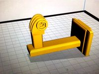 Action cam Mount for Ender 3 Pro by Bigplumbs