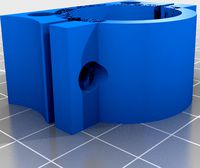 Buzzer and led motorcycle turn signals. 1 inch. by qlrs