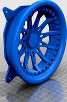 120mm pc case fan wheel style velocity stack cover by Kab00ese