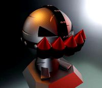 Rocketeer bobblehead from Smashing four game by Az3Dip