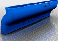 Lexus RX450h backseat foot air-vent extension by zumbefin