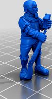 Landsknecht handgunner sample by MrOrangeJumper