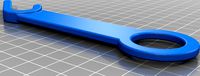 Artillery Sidewinder X1 Bed Hook (Pluggable) by fcomeba
