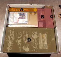 Zombicide Black Plague & Wulfsburg all in one organizer (3D doors and objectives) Organizador 2 en 1 para Black Plague y Wulfsburg (con puertas 3D y objetivos 3D) by epromdrlz