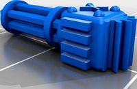 Gaslands Minigun 1:64 by niz5000