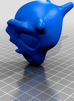 Cubone Head - solid by JD2jr