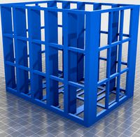 Screwless Hard Disk Crate for 5 SATA hard drives by makeafix