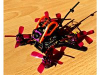 Eachine Lizard 95 Antenna Guard (simplified) by StefanKohlbrecher