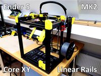 Ender 5 Core XY with Linear Rails MK2 by BoothyBoothy