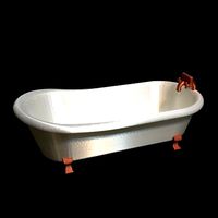 Bathtub with Feet and Tap optional OMG version by speedtoast