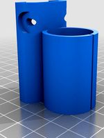 Picatinny Flashlight Holder (for CZ P07) by gadyzeign