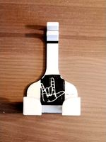 Rasiererhalter mit optionaler Pommesgabel by Oretz