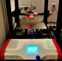 Sunlu S8 Electronics Box Angled LCD Lid KiNG by Maikumizu
