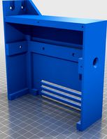 Ender 3 V2 External PSU support + cover 92X92X25 FAN by Vonderwald