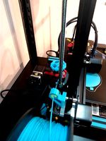 Ender 3 Side mount Filament Filter by PrintsLeo3D