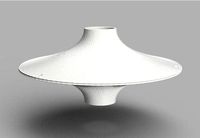 Yki Nummi Lokki 70 lamp 1:12 for dollhouse by DiAleksi