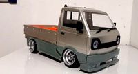 WPL D12 Tamiya M Chassis Rims / Wheels - Deep Dish Style (5mm Hex) by gadoga_com