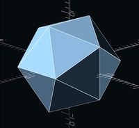OpenSCAD Icosphere library by Knochi