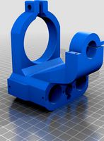 CNC Frog Dremel 4000 mount by blackfrog_pl