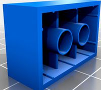 LEGO brick 2x3 high detail by theguyguy