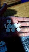 Perseverance Mars Rover Keychain by youssefgamal