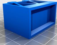 Ender 3 v2 Asymmetric Riser foot by bryfdir
