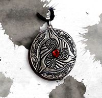 Holy Symbol of Ravenkind (My Version) by TheShadyMerchant