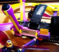 DJI Air unit mount and antenna protector for GEPRC Mark4 HD5 frame, V2 by ToddF