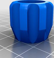 Miniature vice: Upgraded hand knob by HD_Creator