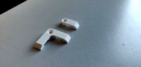 Led strip holder, corner and straight by Beske