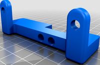 Dual Z Mount for Anycubic Mega Zero by 1CM69