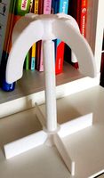 wig stand foldable with Wall mount by iceaac