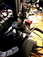 Drag Chain end support for ender 3 - REMIX for EZR extruder by MERVIN______