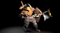 Knight - with Flail by Clankyclogs