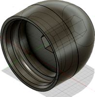 Alt knob for Marzocchi CV 14mm by Lexapskov