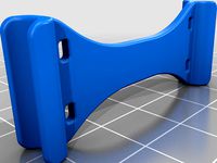 XL Power 520/550 Tailboom Support Rods Reinforcement Plate by mryellowhammer