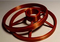 Customizable cylindrical lampshade / lithophane mount by rudi3824