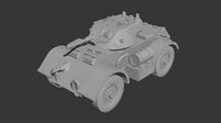 T17E1 Staghound Armoured Car 1:56 Scale by FinalNemesis