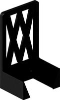 Tool holder for oil filter key 067 I for screws or peg board by WIESEMANN1893